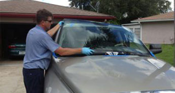 Truck windshield replacement